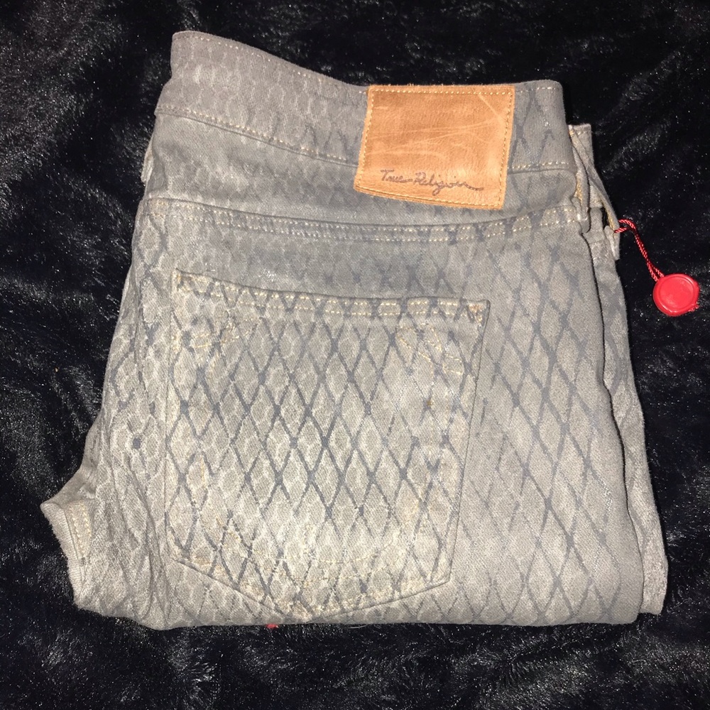 Snake skin True religions jeans